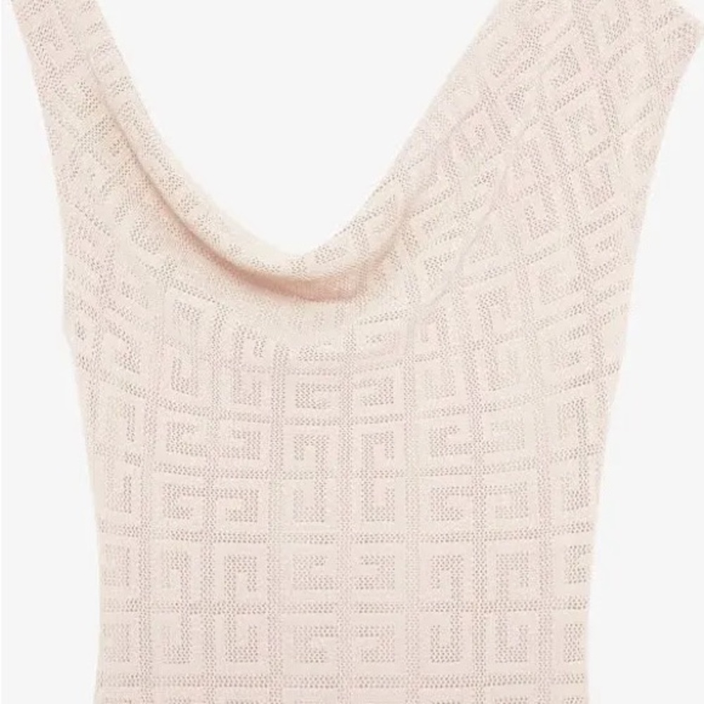 Givenchy 4G Cowl Neck Knit Dress